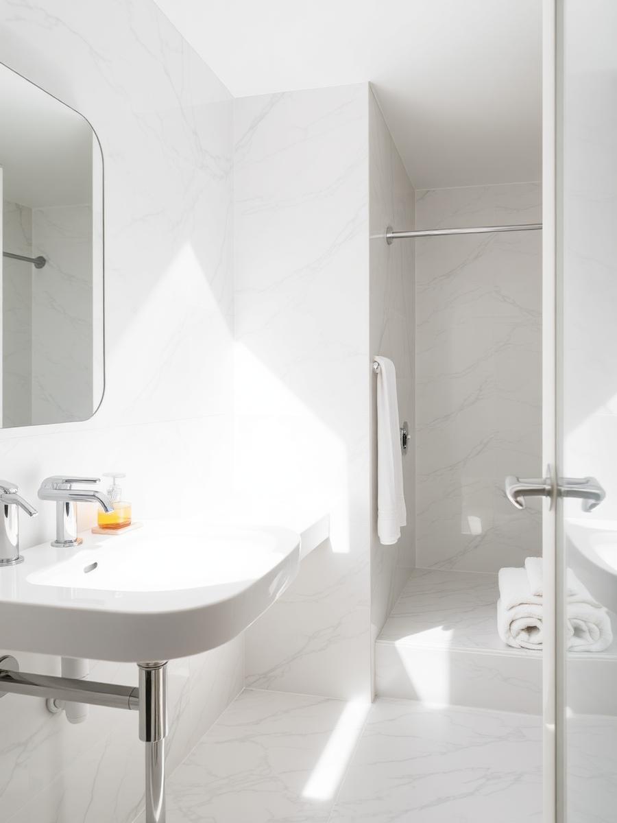 Pristine bathroom